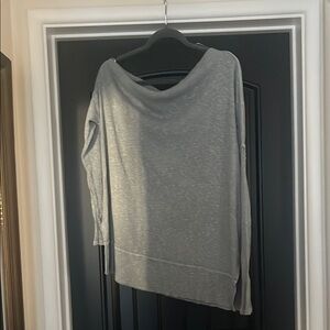 We The Free Gray Tunic Top